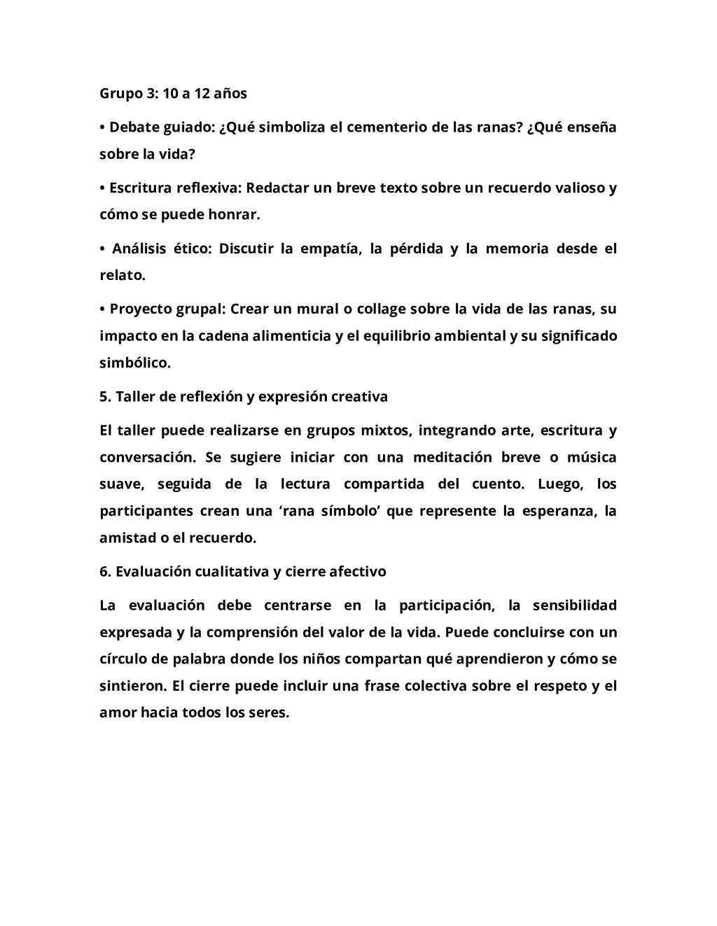 EL CEMENTERIO DE LAS RANAS, Ecohistorias para cuidar el mundo