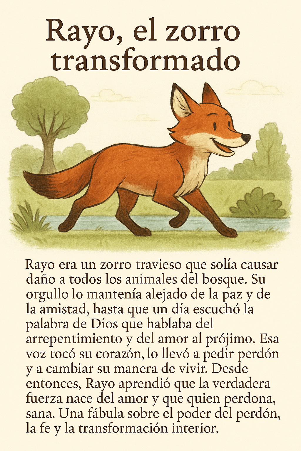 RAYO: EL ZORRO ARREPENTIDO.