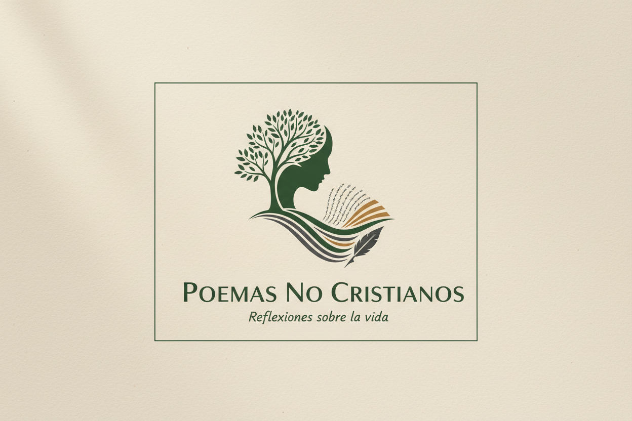 HAS UN LOGO QUE REPRESENTE A POEMAS NO CRISTIANOS, PARA REFLEXIONAR LA VIDA.
